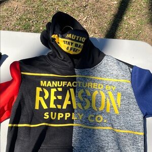 Reason Vibrant Split Hoodie